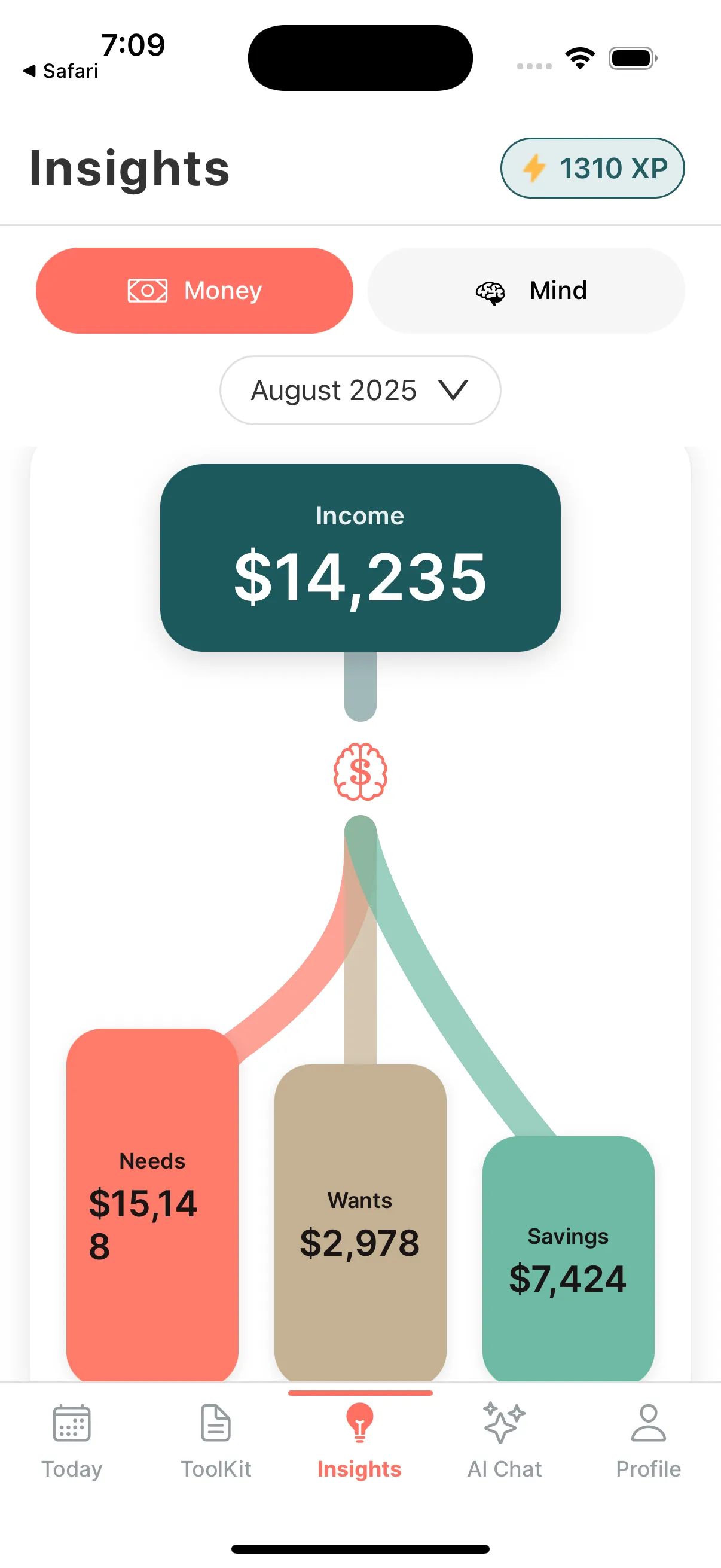 Needs, Wants, Savings